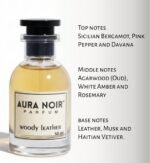 AURA NOIR Perfume Woody Leather 50ml - Image 2